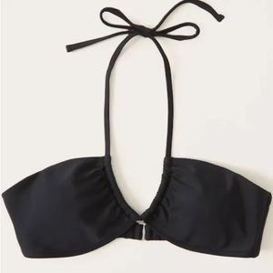 NWT Abercrombie Upside Down Halter Bikini Top